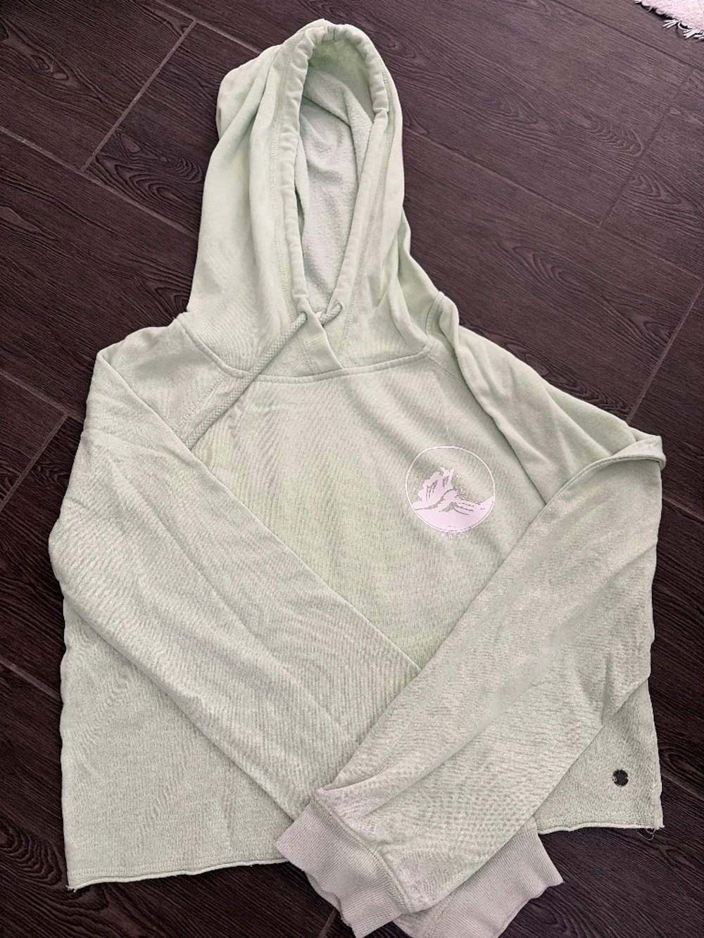 Green Roxy Hoodie